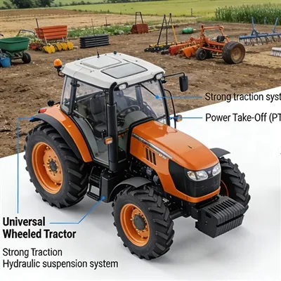 Apakah perbezaan antara traktor utiliti dan traktor tanaman baris -?