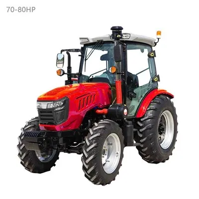 Traktor ladang 70hp merah